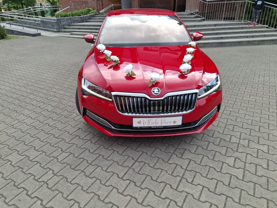 Auto do ślubu Skoda Superb