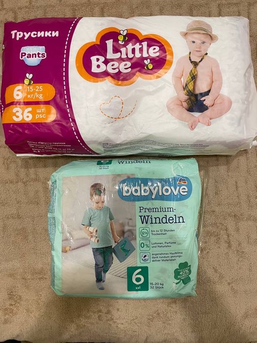 Дитячи памперси 6