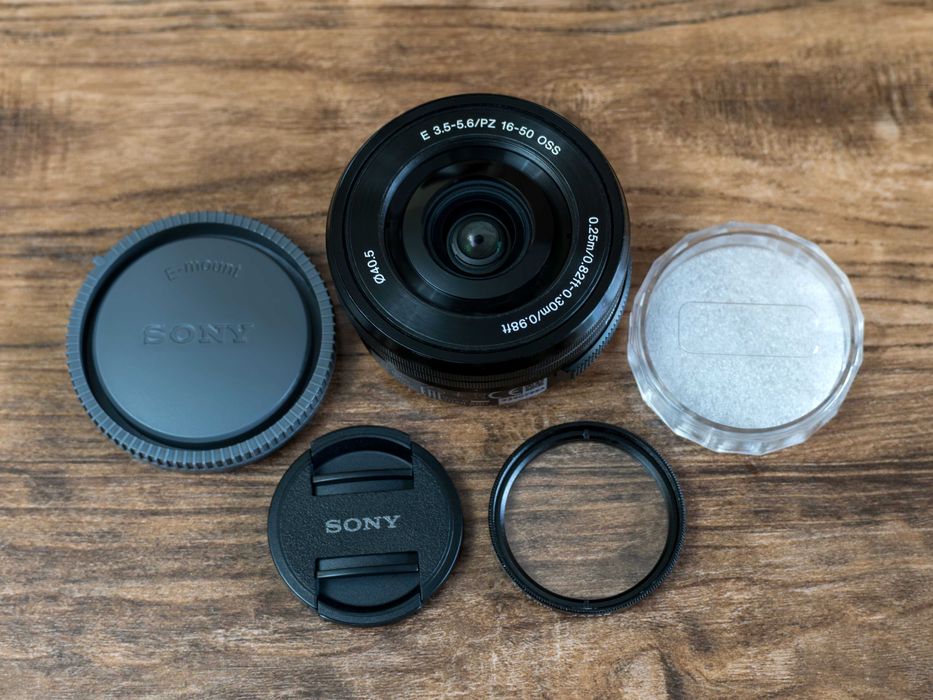 SONY E 16-50mm f/3.5-5.6 PZ OSS v2 з фільтром Kenko . E-mount . Оригiнал . ГАРНИЙ СТАН