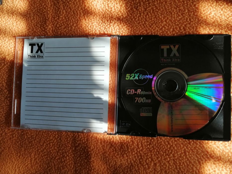 Cd e dvd para gravação