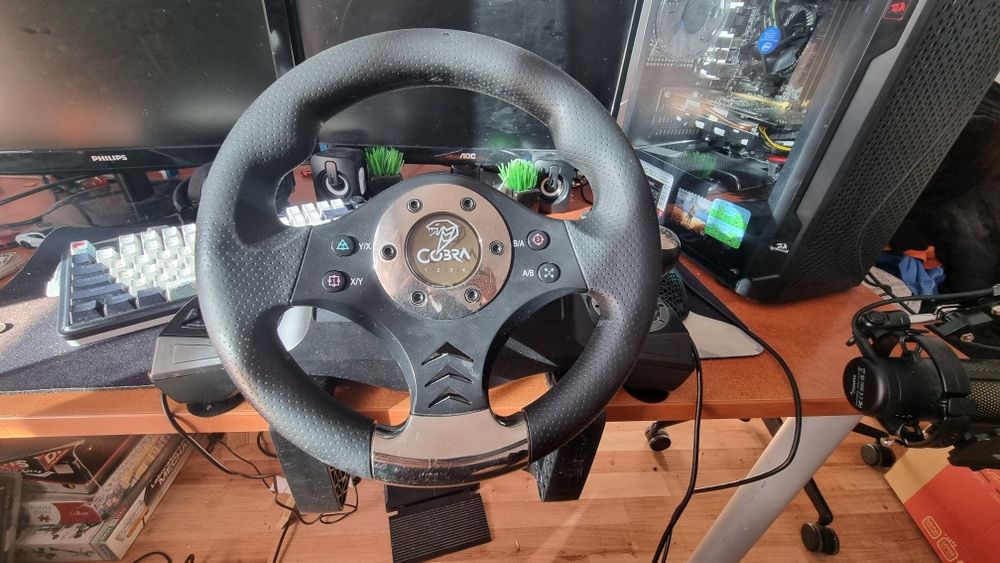 Kirownica Kobra Suzuka SW6060 PRO dla gier