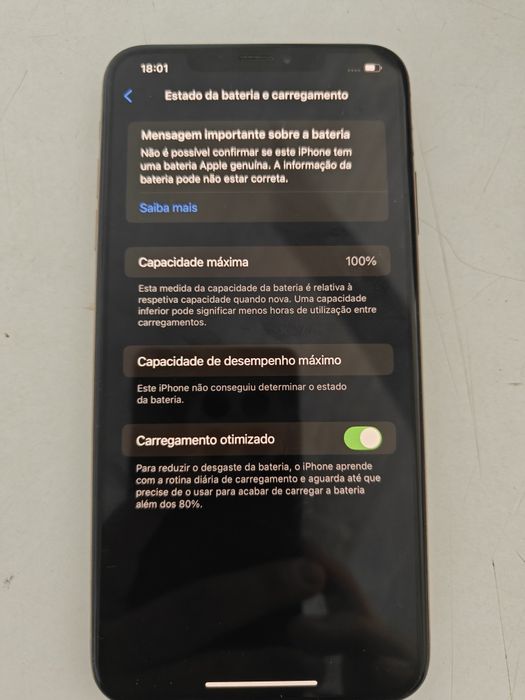 iPhone XS Max 512GB, Bateria 100%