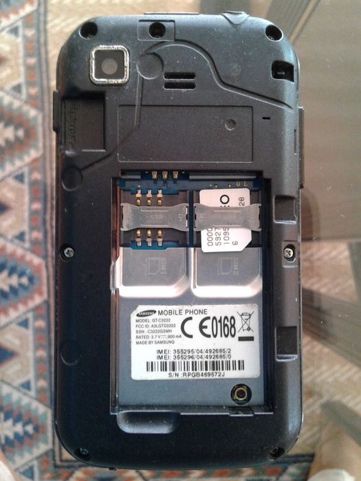 Telemóvel Samsung Duos GT C3222, em bom estado de conservação!