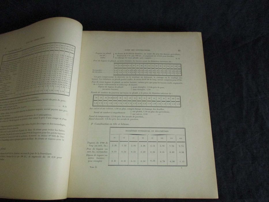 Livro Guide des Constructeurs Mignard Tome Deuxième