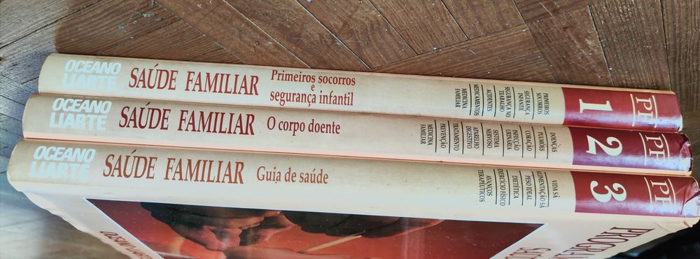 Livros Enciclopédia Programa de Formação Saúde Familiar -Oceano Liarte