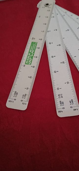 Escalímetro com publicidade