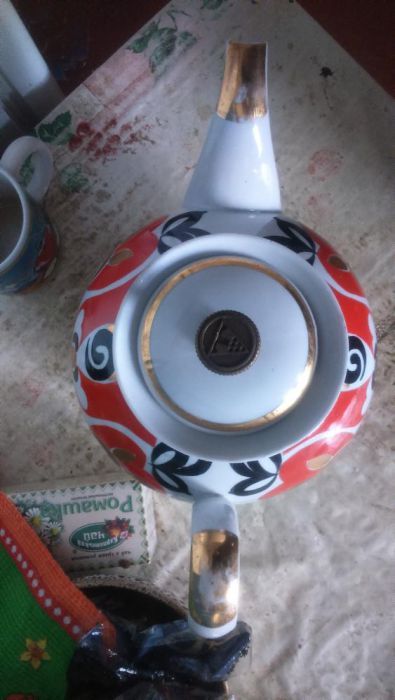 Чайник большой фарфор 3,5л