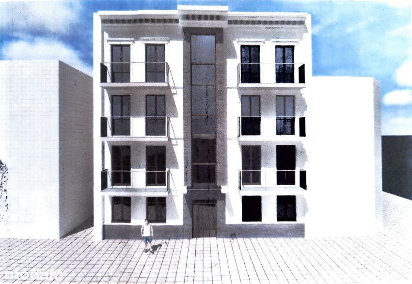 Działka z gotowym projektem budowy APARTAMENTOWCA