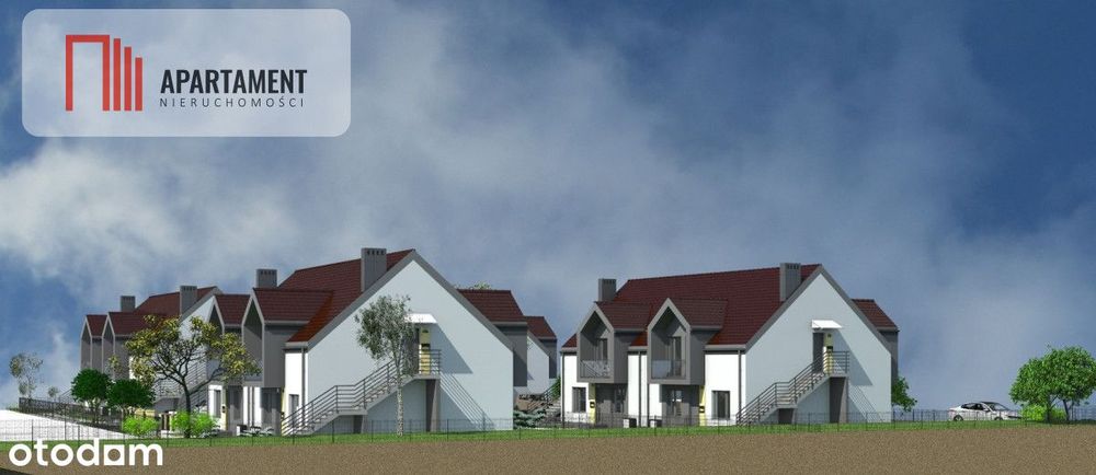 Nowe 3 pokojowe z ogródkiem / 7093 za m2