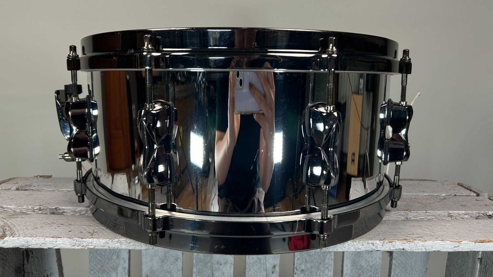 Tama Superstar Custom Werbel 13" x 6.5" Mirror Chrome - do perkusji