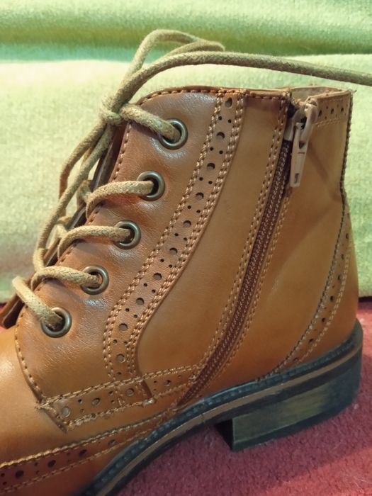 Шкіряні чоботи чоловічі класік.