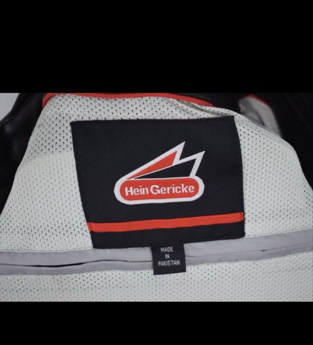 Casaco de Pele Motard NOVO Hein Gericke