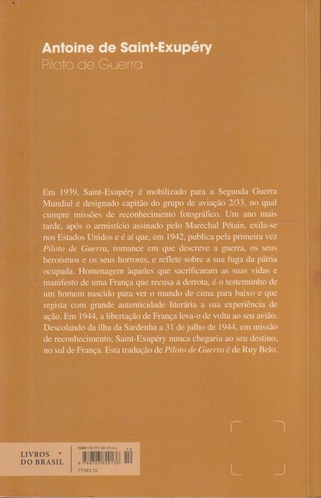 Piloto de Guerra - Antoine de Saint-Exupéry