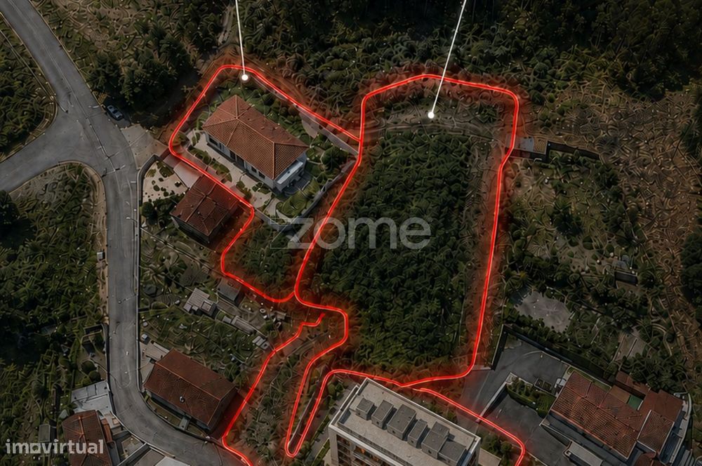 Terreno |Potencial de Desenvolvimento Habitacional | Paços de Ferre...