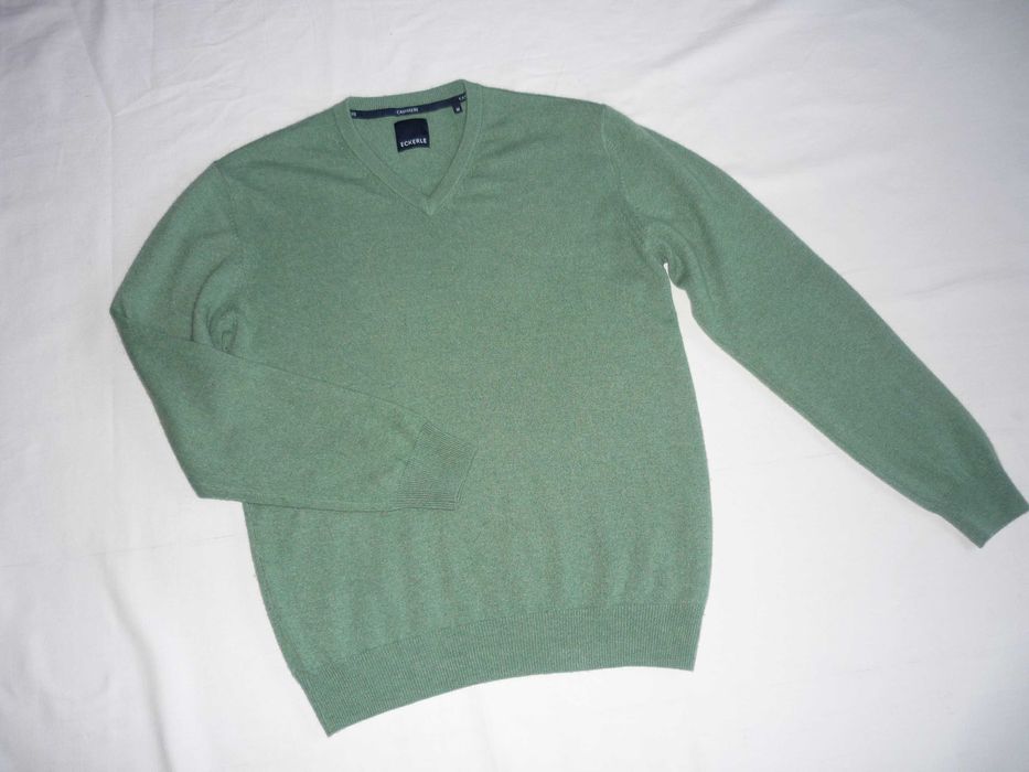 ECKERLE 100% CASHMERE м'який теплий кашеміровий светр пуловер кашемір