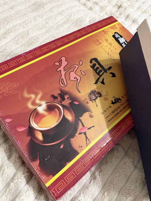 Деревянная чайная доска «Ке Му»+ набор посуды