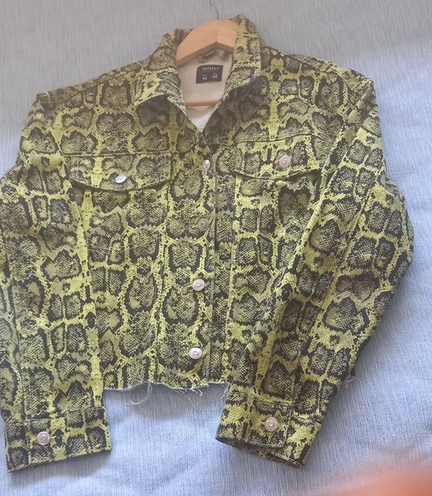 Casaco vintage, denim premium Lefties
