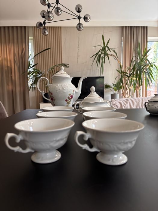 Zestaw kawowy porcelanowy