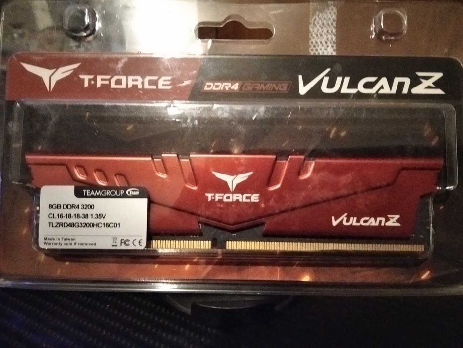Memória T-Force DDR4 3200mhz Vulcan Z