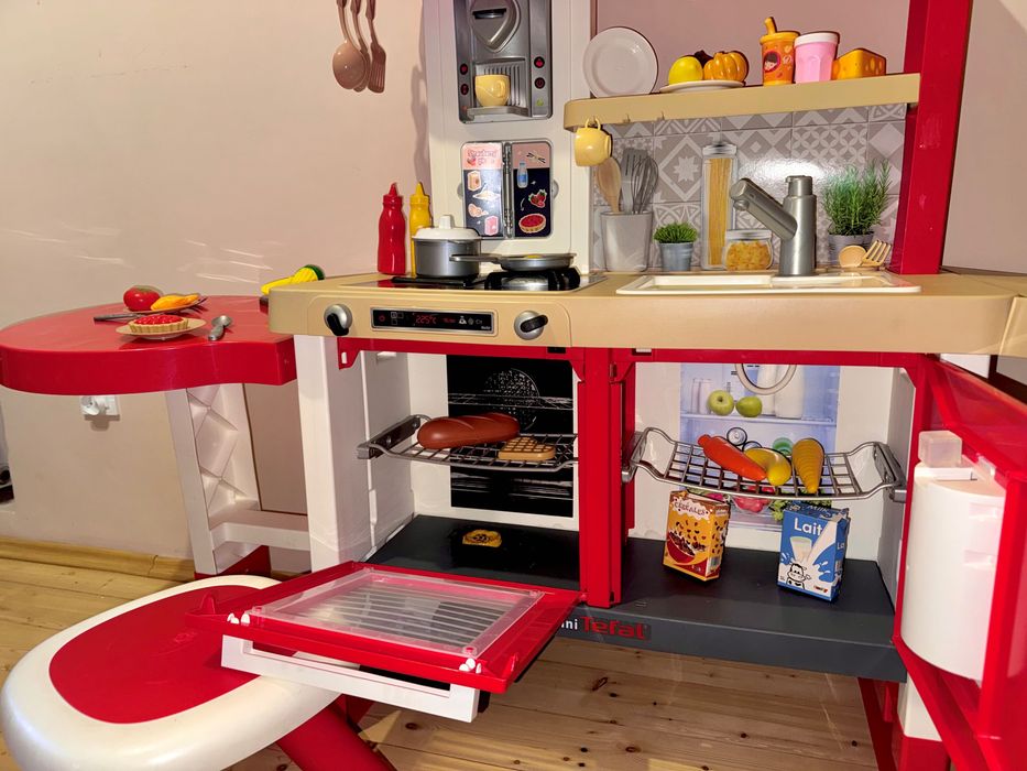 Величезна Інтерактивна кухня Tefal Evolutive Grand Chef Smoby 312301