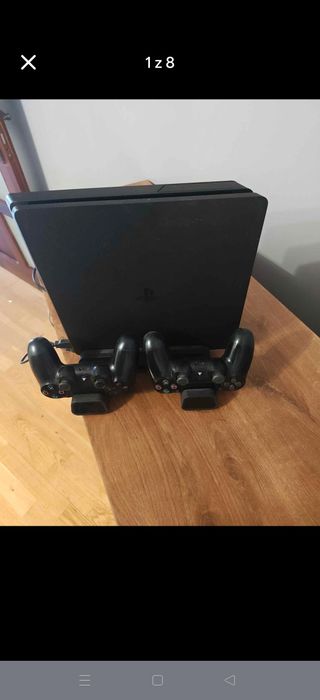 PS 4 zestaw 2x pad kilka gier