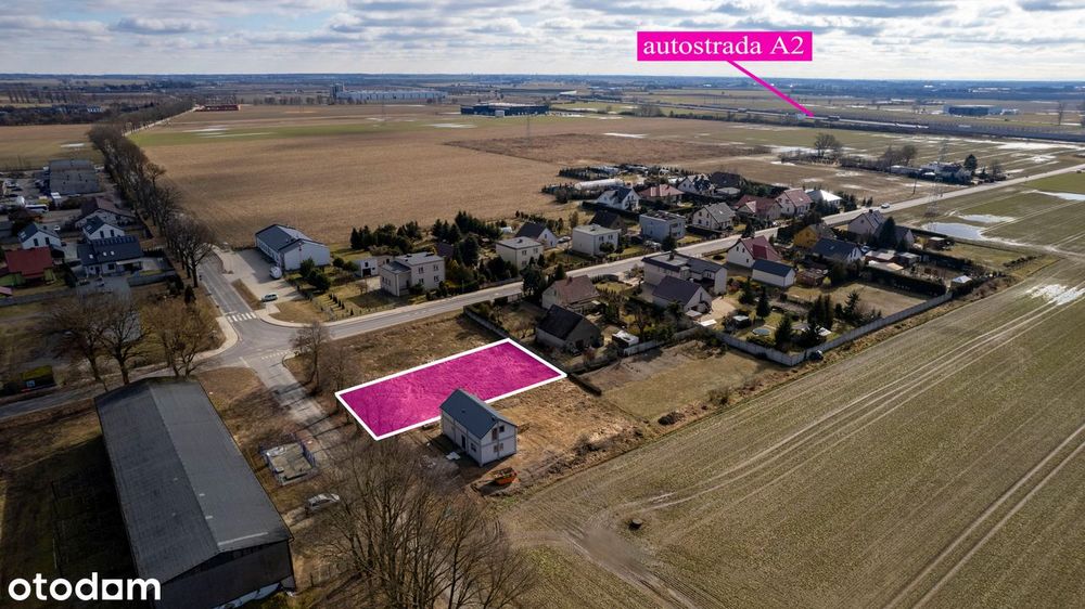 Działka Budowlana 20x37 pod dom – Komorniki