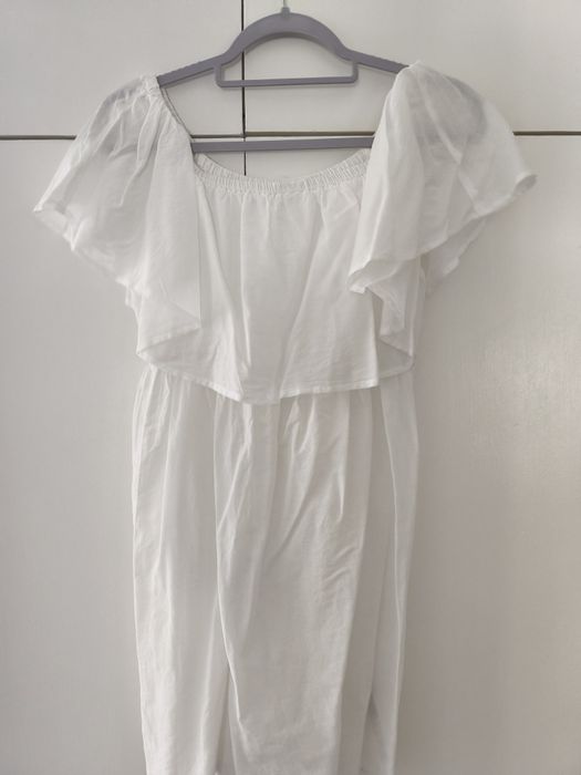 Blusa branca  praia