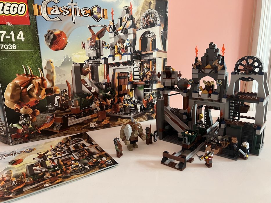 LEGO Castle 7036 Dwarves Mine - Kompletny