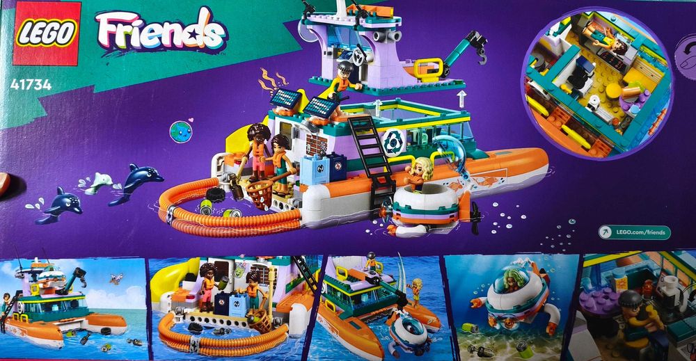 LEGO Friends 41734 - Barco de Resgate Marítimo