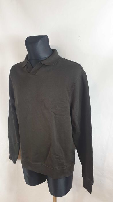 Sweter brązowy okrągły rozmiar S