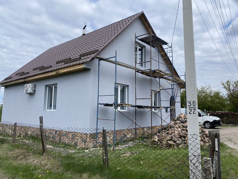 Утеплення та оздоблення фасадів