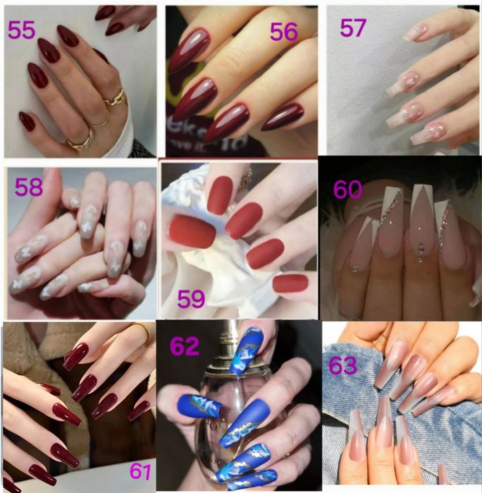 ‼️Розпродаж накладних нігтів: коротких(s-xs),довгих,середньої довжини