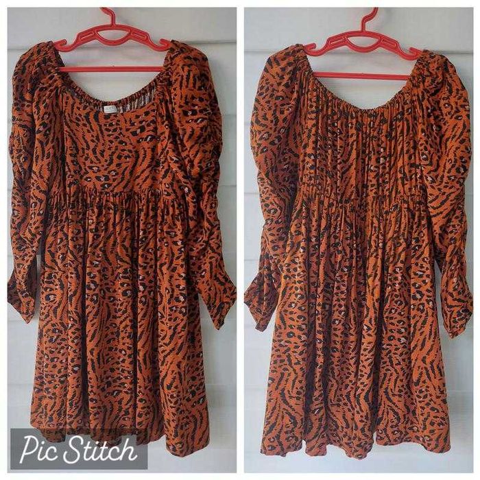 Дитяча сукня плаття в тваринний принт next