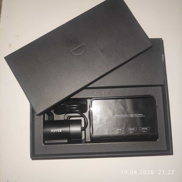 Kamera samochodowa 70mai Dash Cam A800S + Kamera tylna RC06 +128gb SDXC