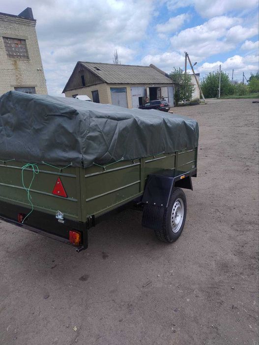 Міцний причіп 2500/1300 під ключ.Доставка від заводу виробника