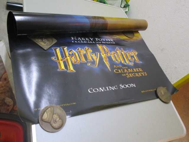 Cartazes originais filmes usados nos cinemas Harry Potter