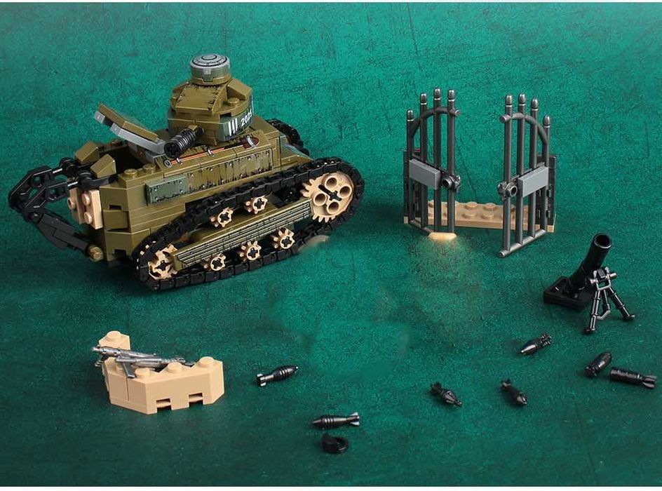 Lego Renault FT17 tanque WWI