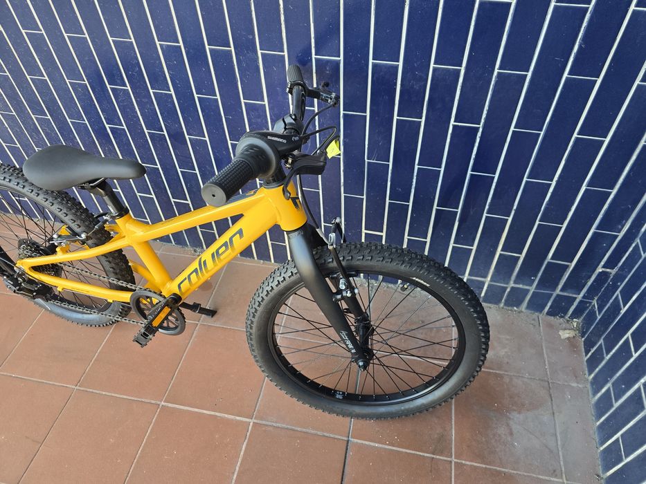 Bicicleta crianca roda 20 aluminio nova