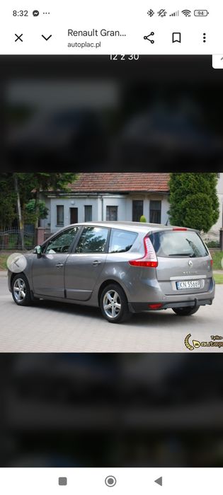 Renault grand scenic 7 osobowy