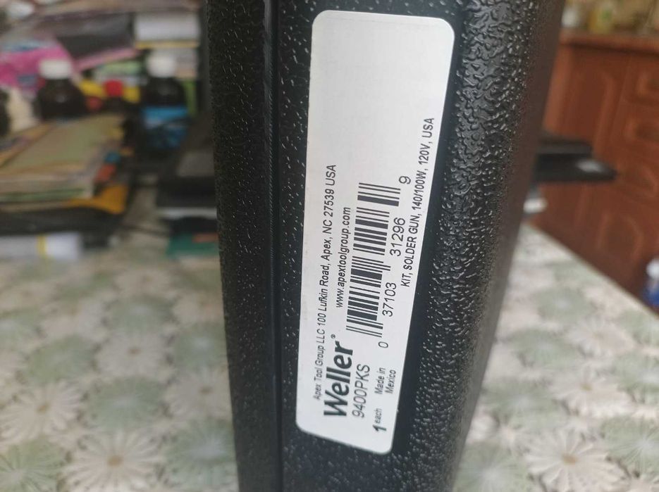 Электропаяльник импульсный профессиональный Веллер. USA 120 V. Top