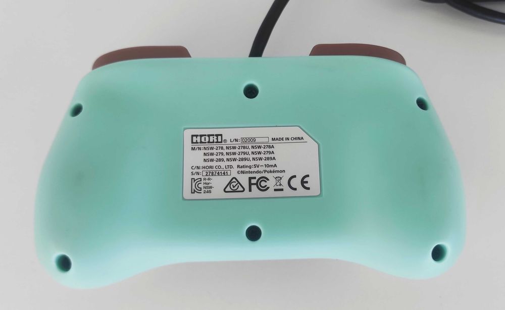 HoriPad Mini Controller – Pokémon: Pikachu & Eevee – Nintendo Switch64584568977154124