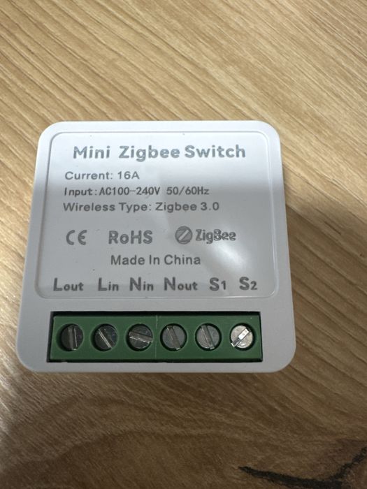 Inteligentny mini przekaźnik ZigBee 3.0  Tuya 16A