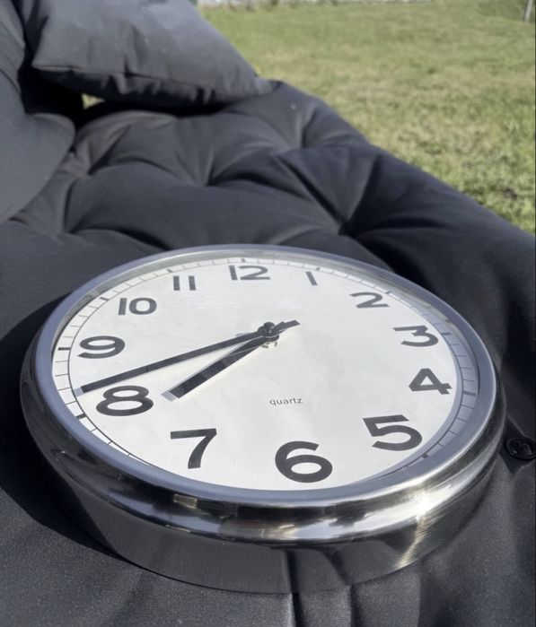 Klasyczny zegar ścienny Ikea