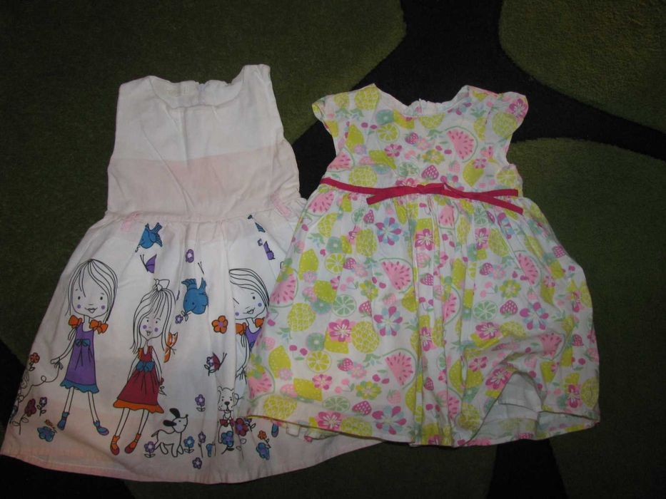 oddam rozm 80/86 dziewczynka sukienki