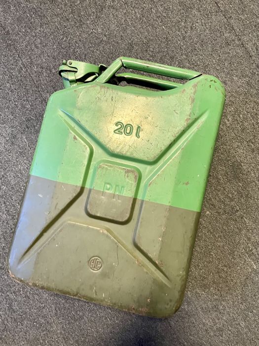 Bidão metálico vintage 20 litros