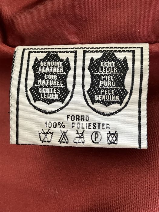 Casaco pele cor Bordeaux
