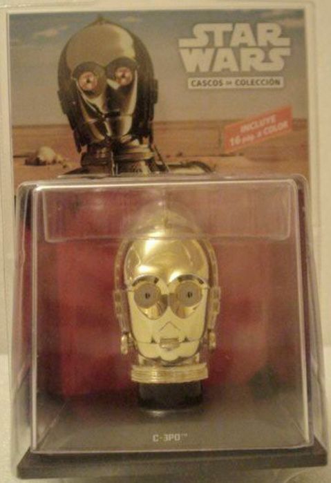 Colecção de 3 capacetes de Star Wars por DeAgostini - ano 2015