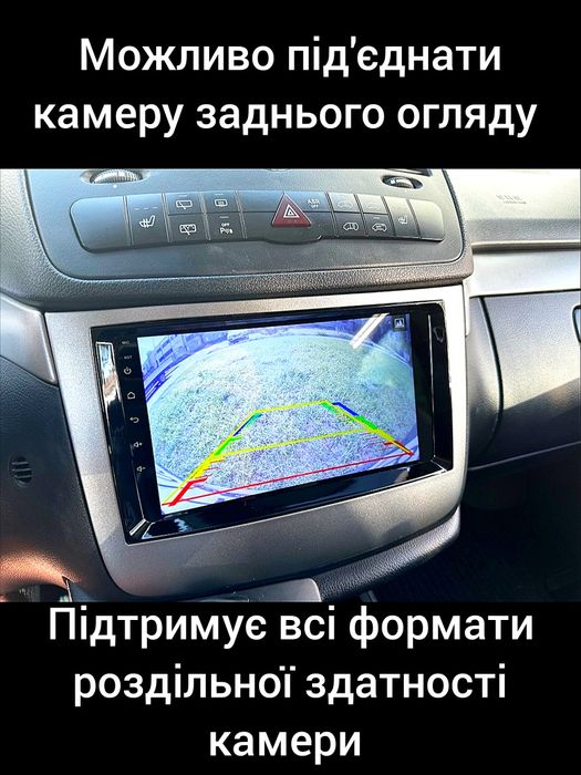 Магнітола Android Mercedes Sprinter/Vito/A B Class/B200/Viano + рамка