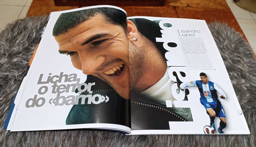 Revista Futebol Dragões Nº 258 de 2007 - Especial Lisandro