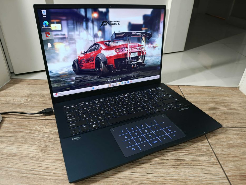 Asus ZenBook 14" WQXGA i5 12GEN 16x4.40Ghz,16GB-DDR5,512GB/Jak NOWY